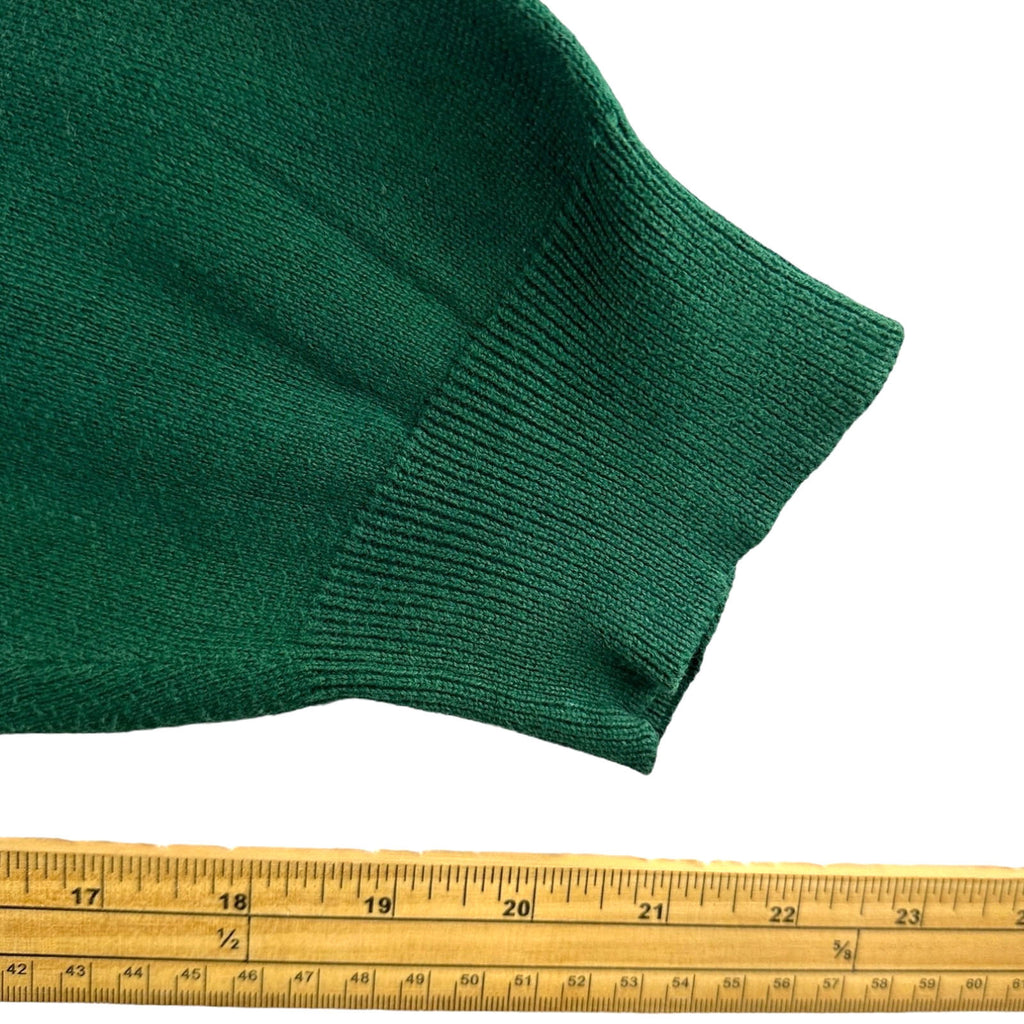 Chaps Golf Ralph Lauren Polo Jumper Men's UK Size L Green Long Sleeve Pullover