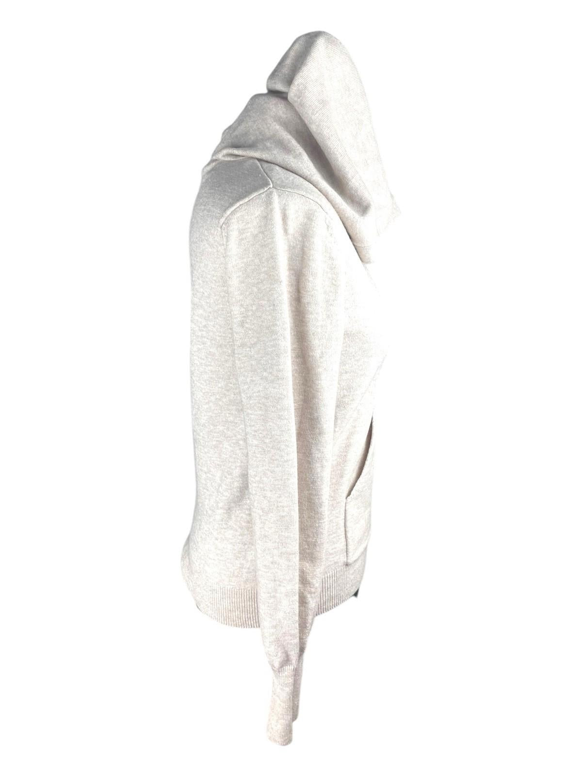 Primark Beige Hooded Jumper Relaxed Fit Women’s UK Size 2XS