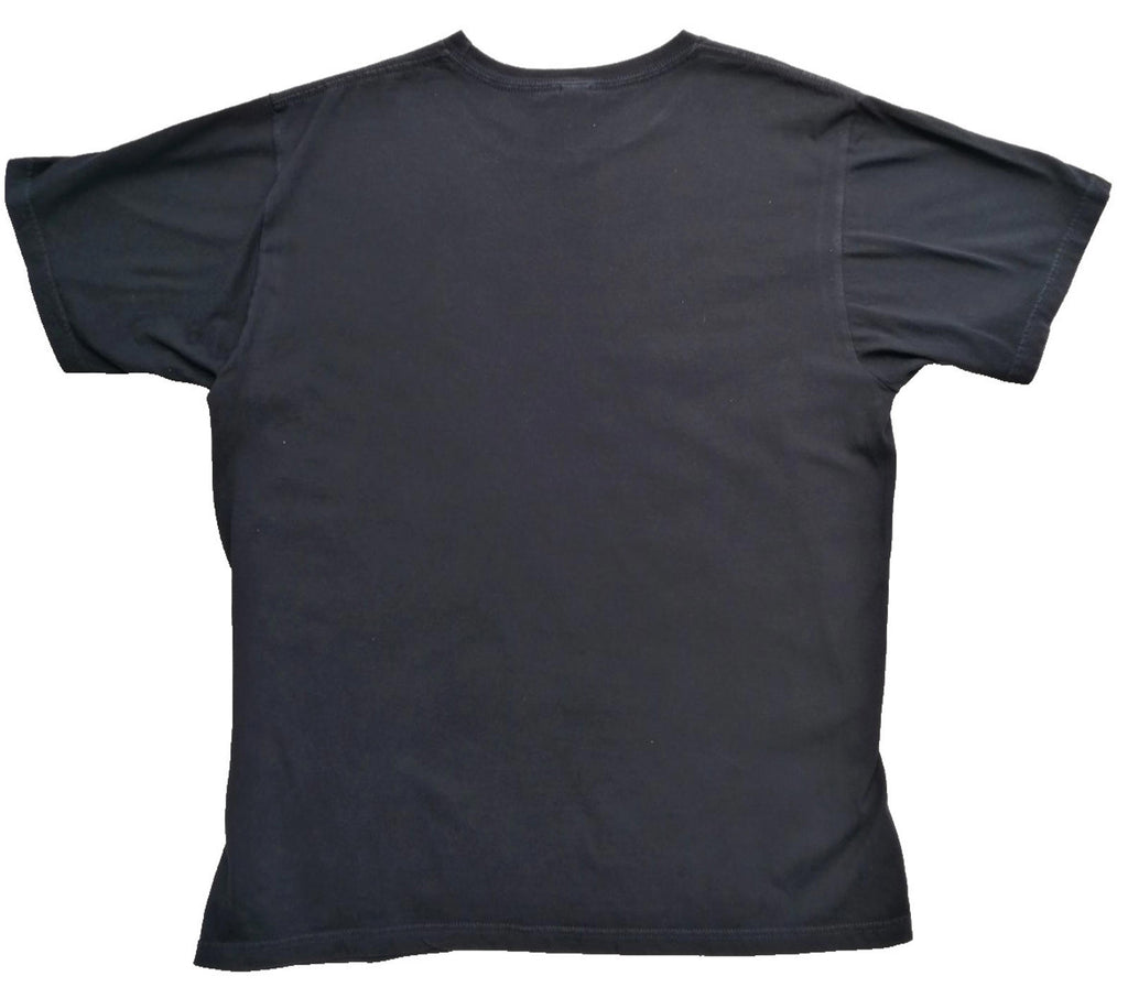 Super Mario Graphic Print T-Shirt Men's UK Size L Black Crew Neck 100% Cotton