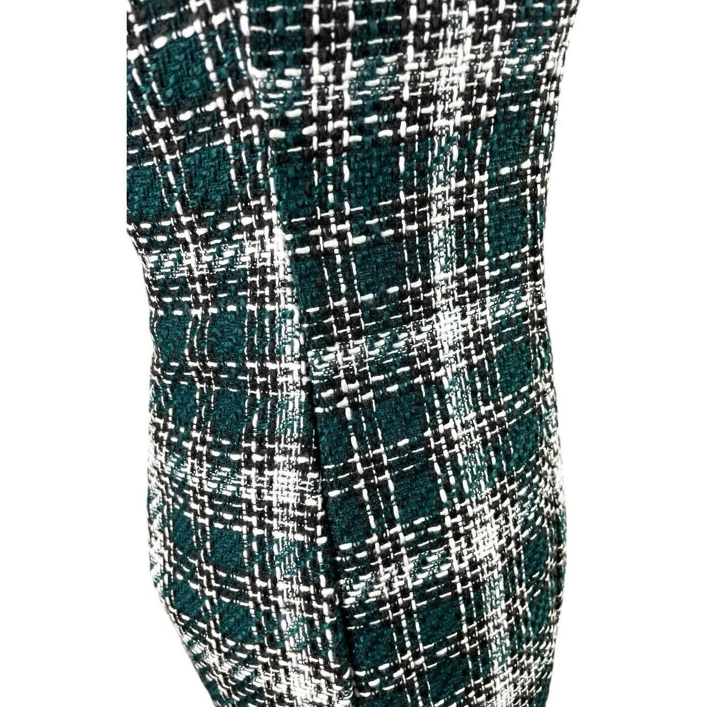New Look Green Check Pinafore Dress Midi PETITE Women’s UK Size 8