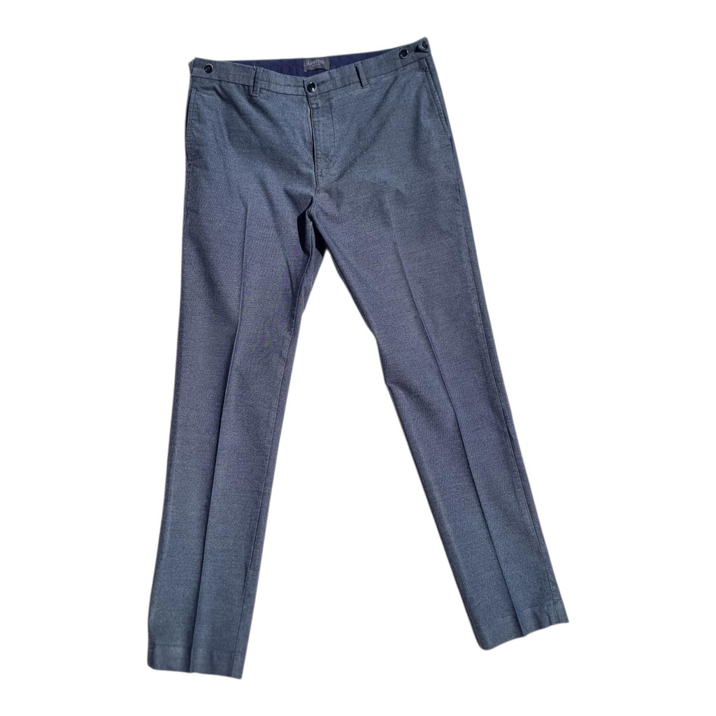 M&S Trousers Men's UK Size 38W 33L Grey Zip Front Zip Pockets Limited Edition