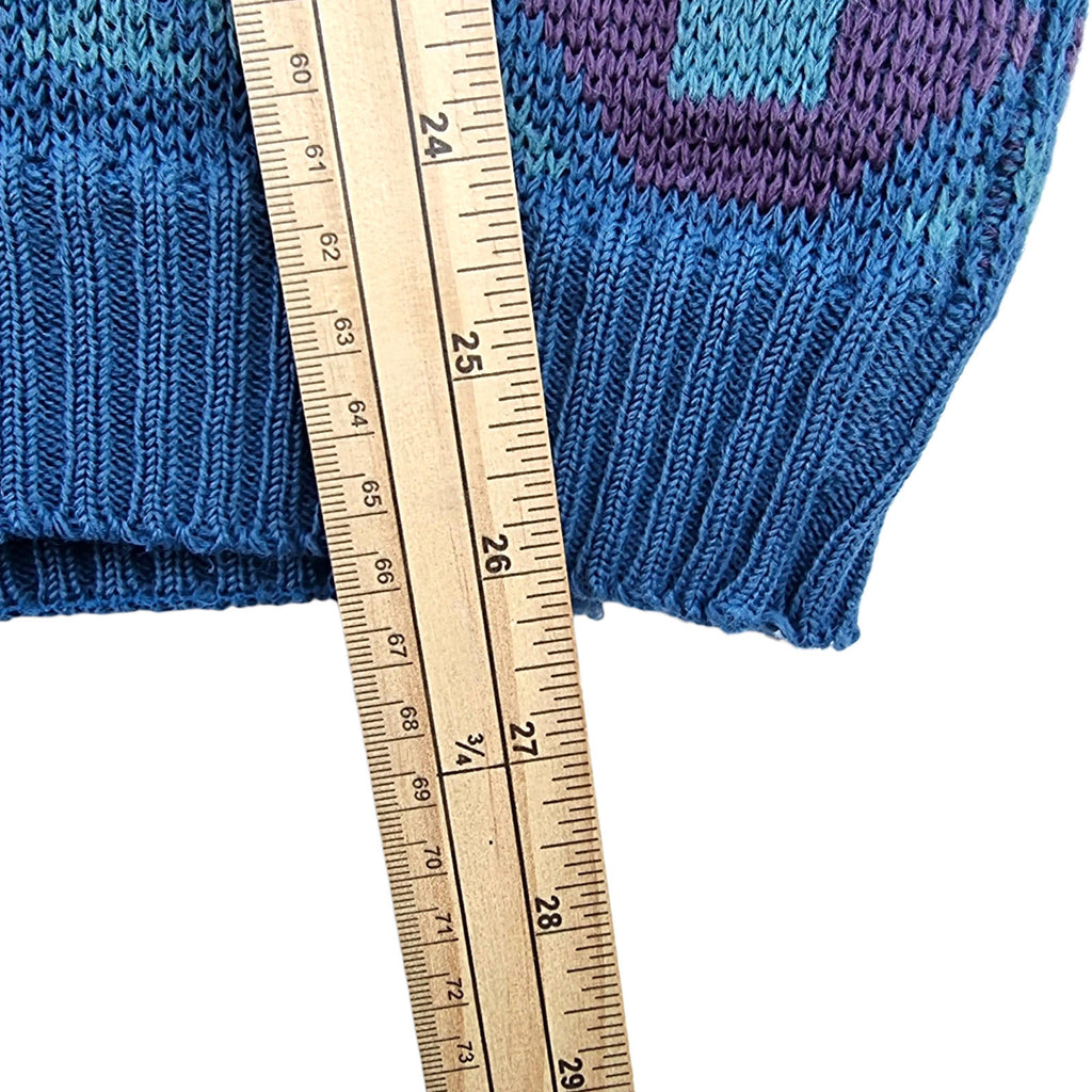 1880 Club Knit Jumper Men's UK Size L Green Crew Neck Sweater 100% Acrylic