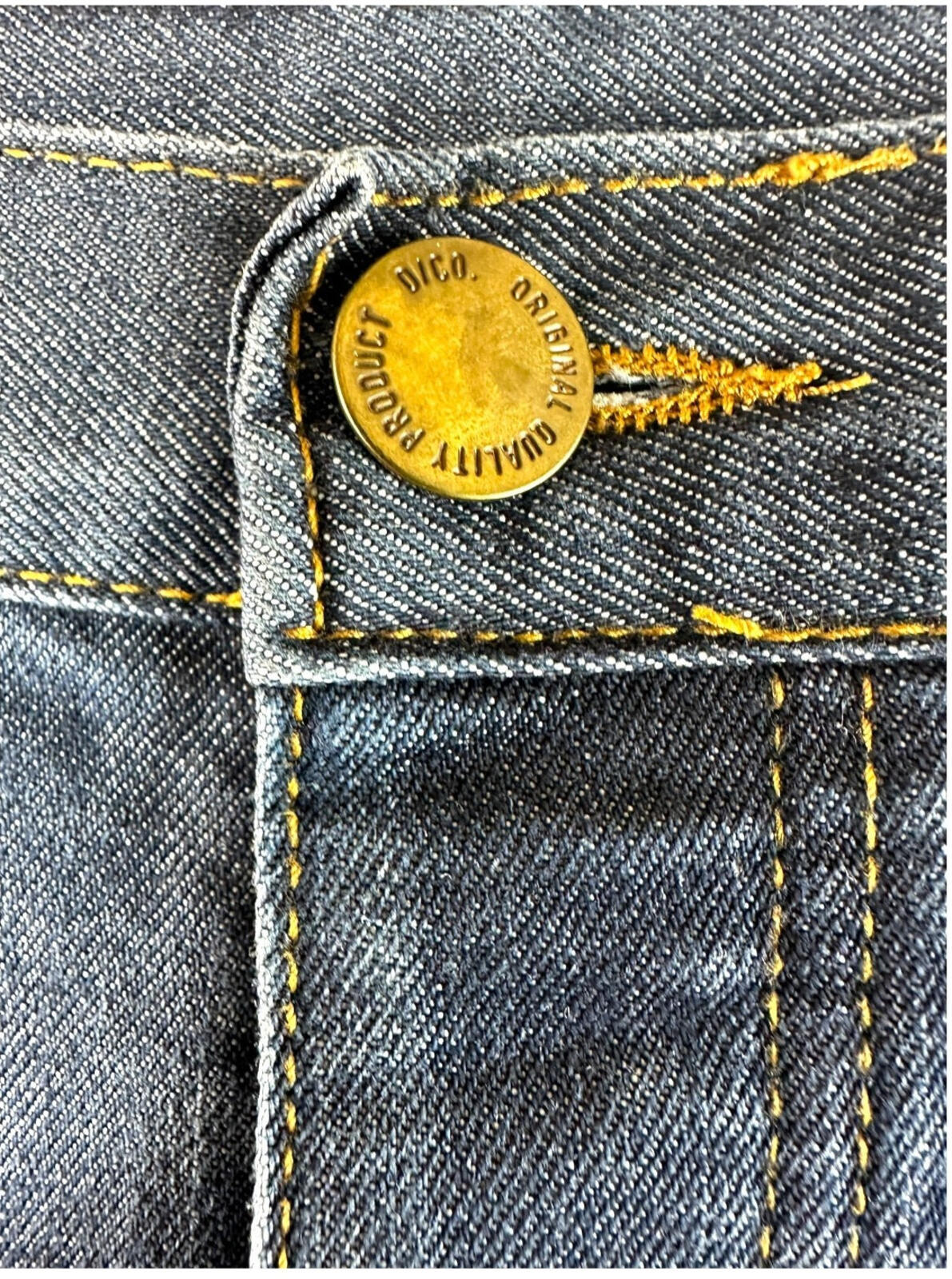 Denim Co Jeans Men's UK Size 36W 32L Blue Straight Zip Front 5 Pocket