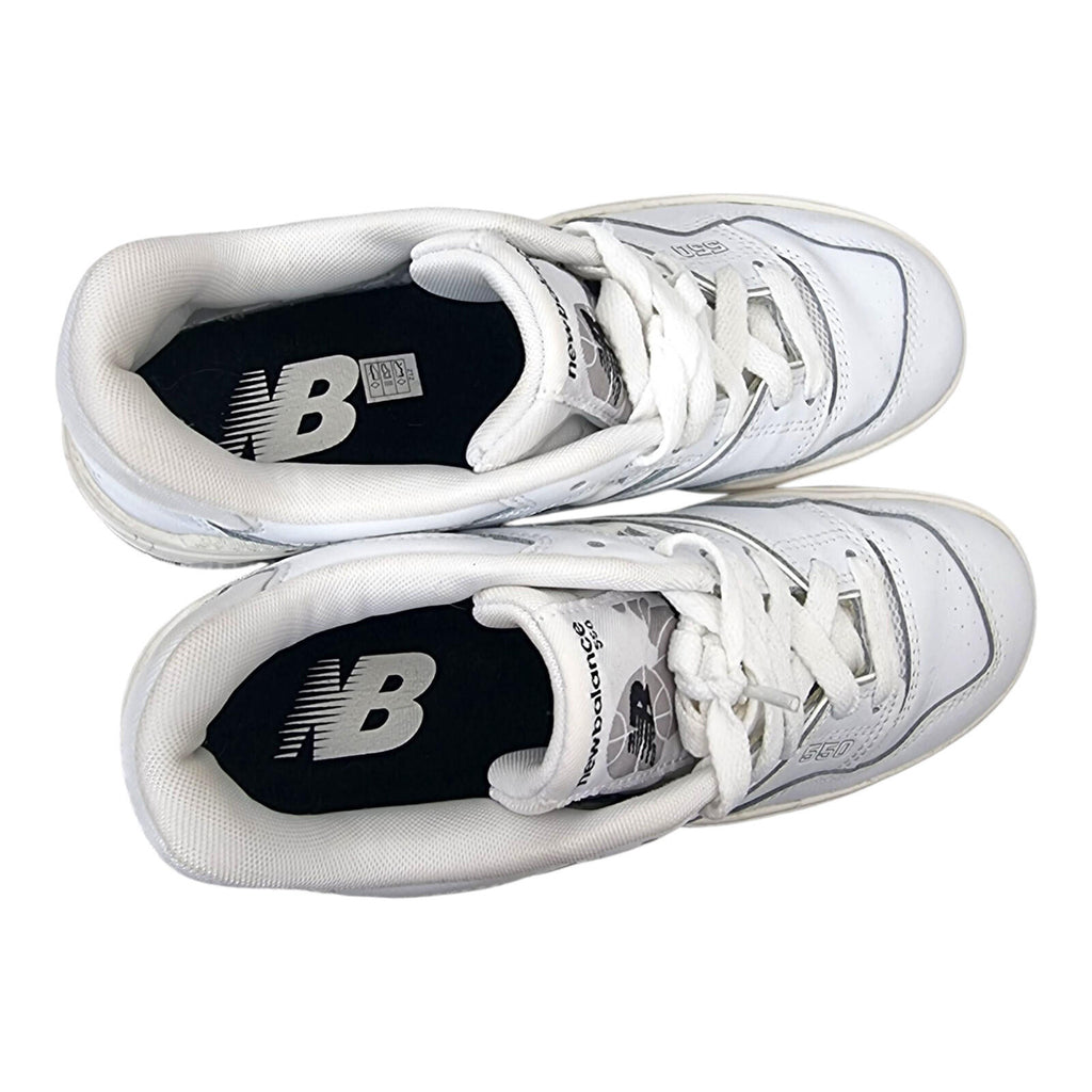 New Balance 550 Trainers Women's UK Size 4 White Grey Colorway Shoe Sneakers