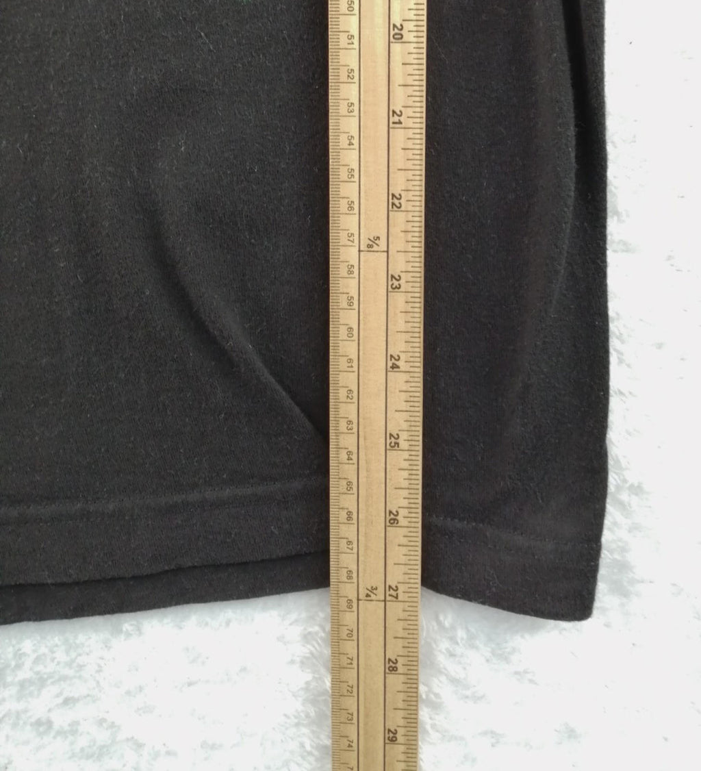 Chicken Graphic Print T-Shirt Men's Size M Black Crew Neck 100% Preshrunk Cotton