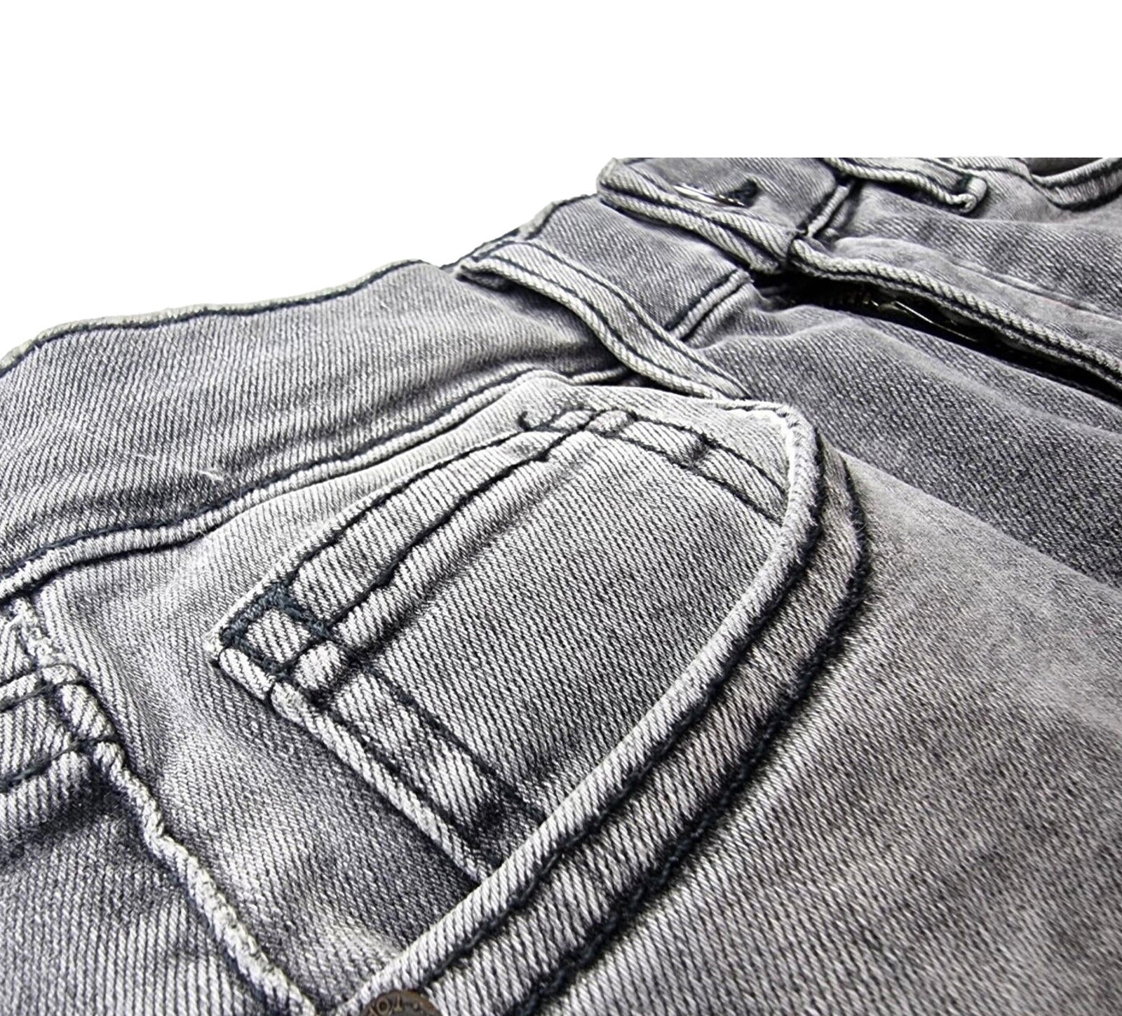 Topshop Jamie Jeans Women's UK Size W26 L28 Grey Denim Petite Ankle Grazer