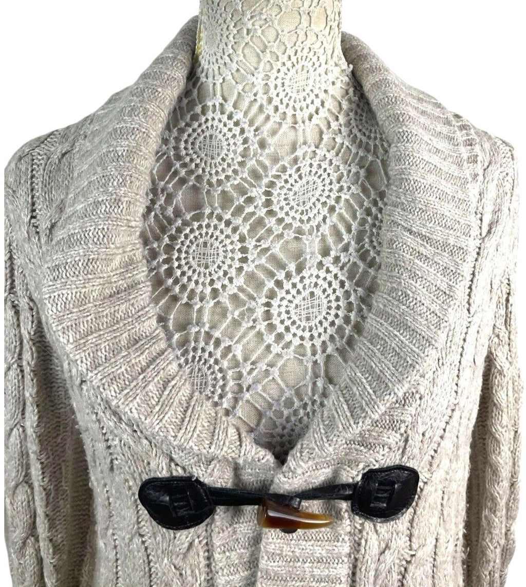 Atmosphere Cream Aaron Knit Cardigan Collared Women’s UK Size 12