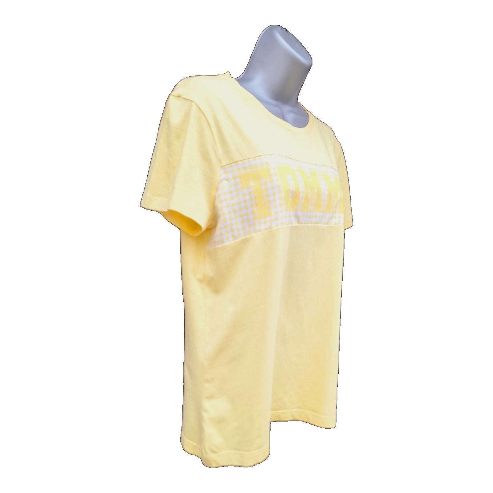 Tommy Hilfiger T-Shirt 100% Cotton Women's UK Size S Small