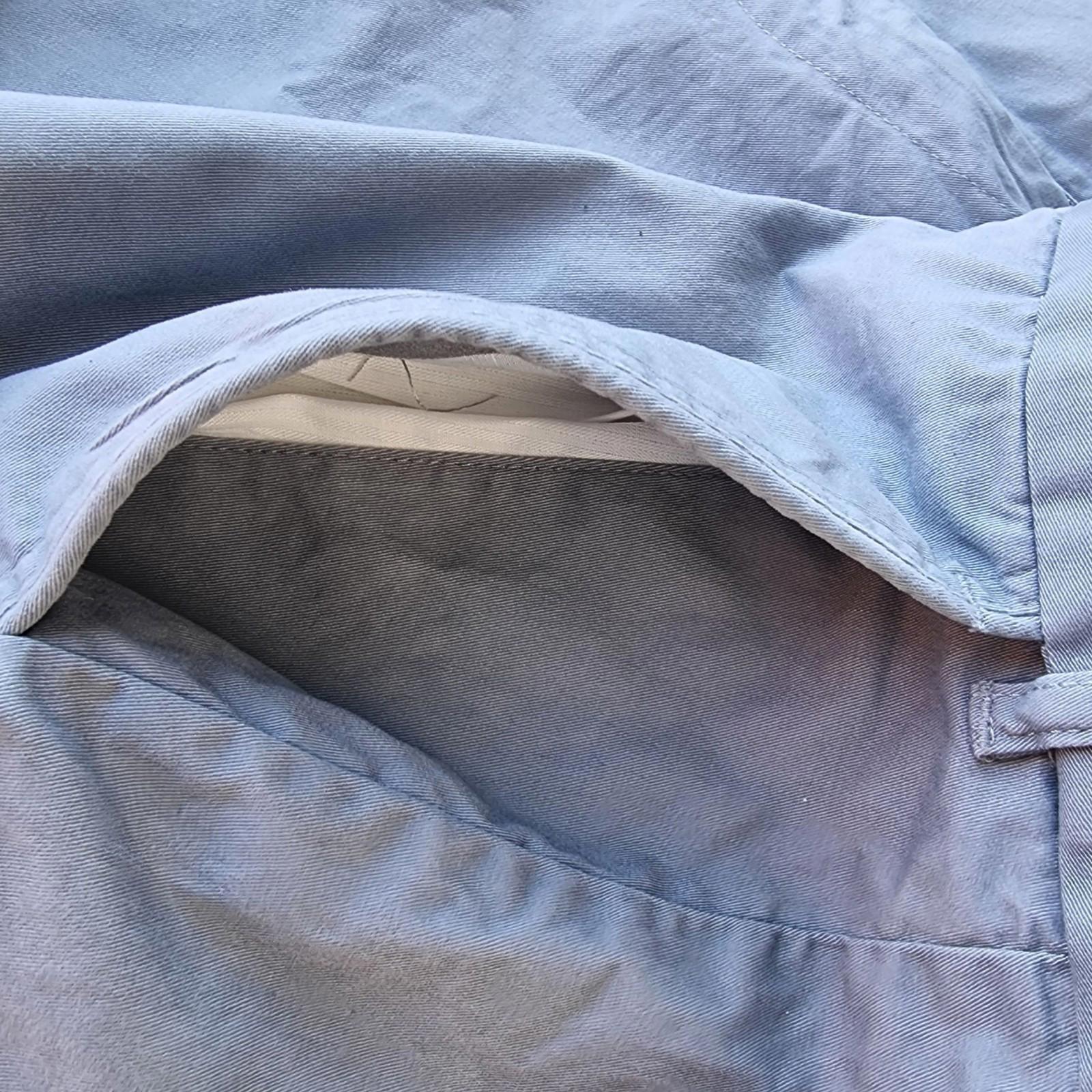 Skopes Chino Shorts Grey Pockets 100% Cotton Men's UK Size 6XL 54" Waist