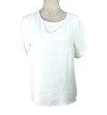 Primark White T-Shirt Blouse Lightweight Women’s UK Size 12