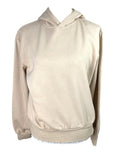 Divided Beige Basic Jersey Hoodie Relaxed Fit Women’s UK Size XS