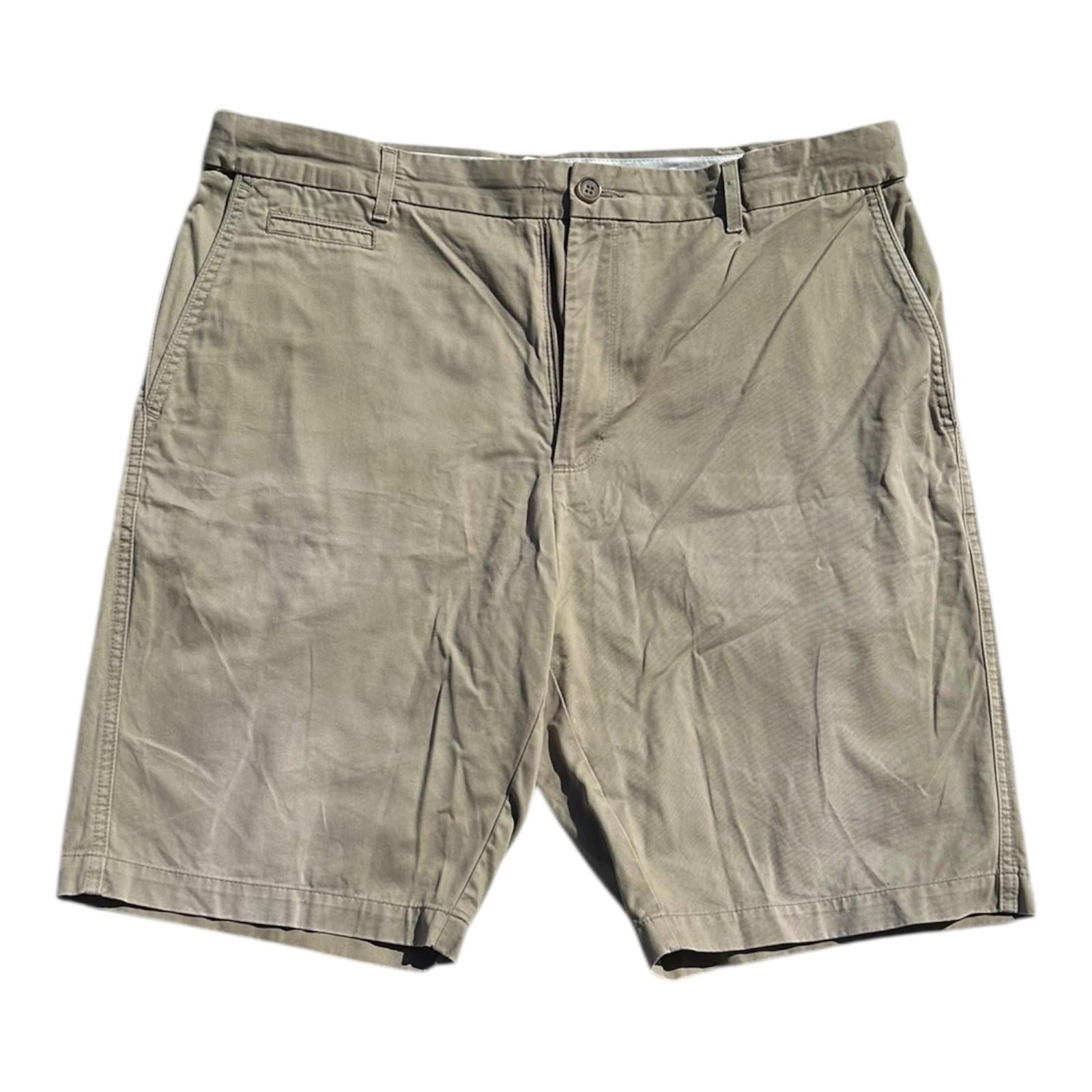 M&S Chino Shorts Men's UK Size 38" W Beige Smart 100% Cotton Summer