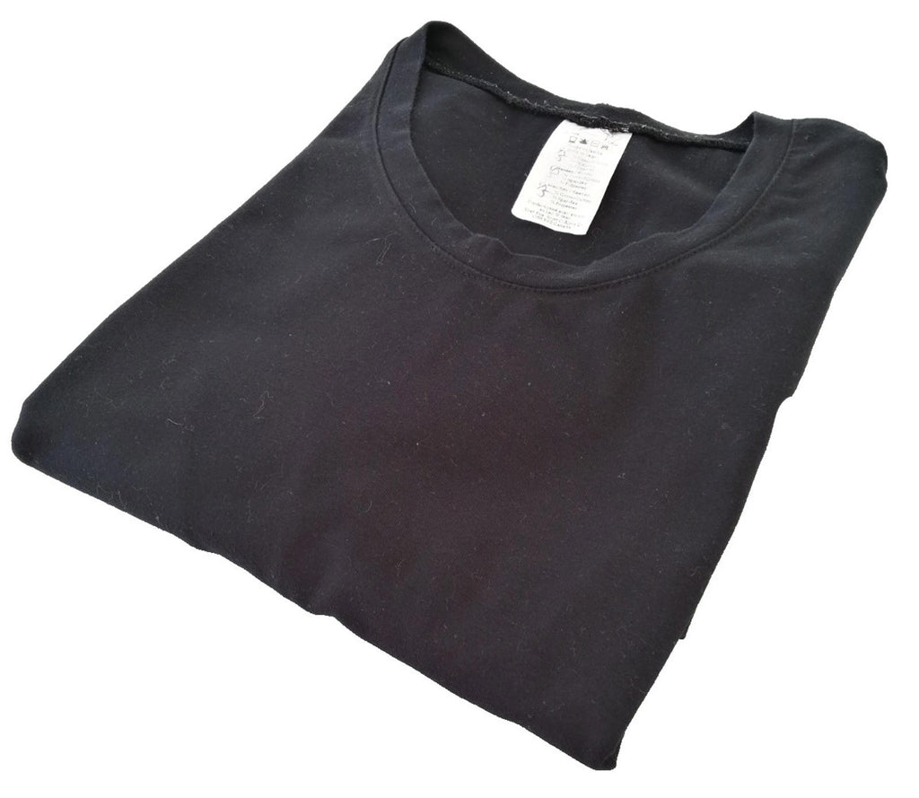 French Quote Graphic Print T-Shirt Men's Size XL Black Crew Neck