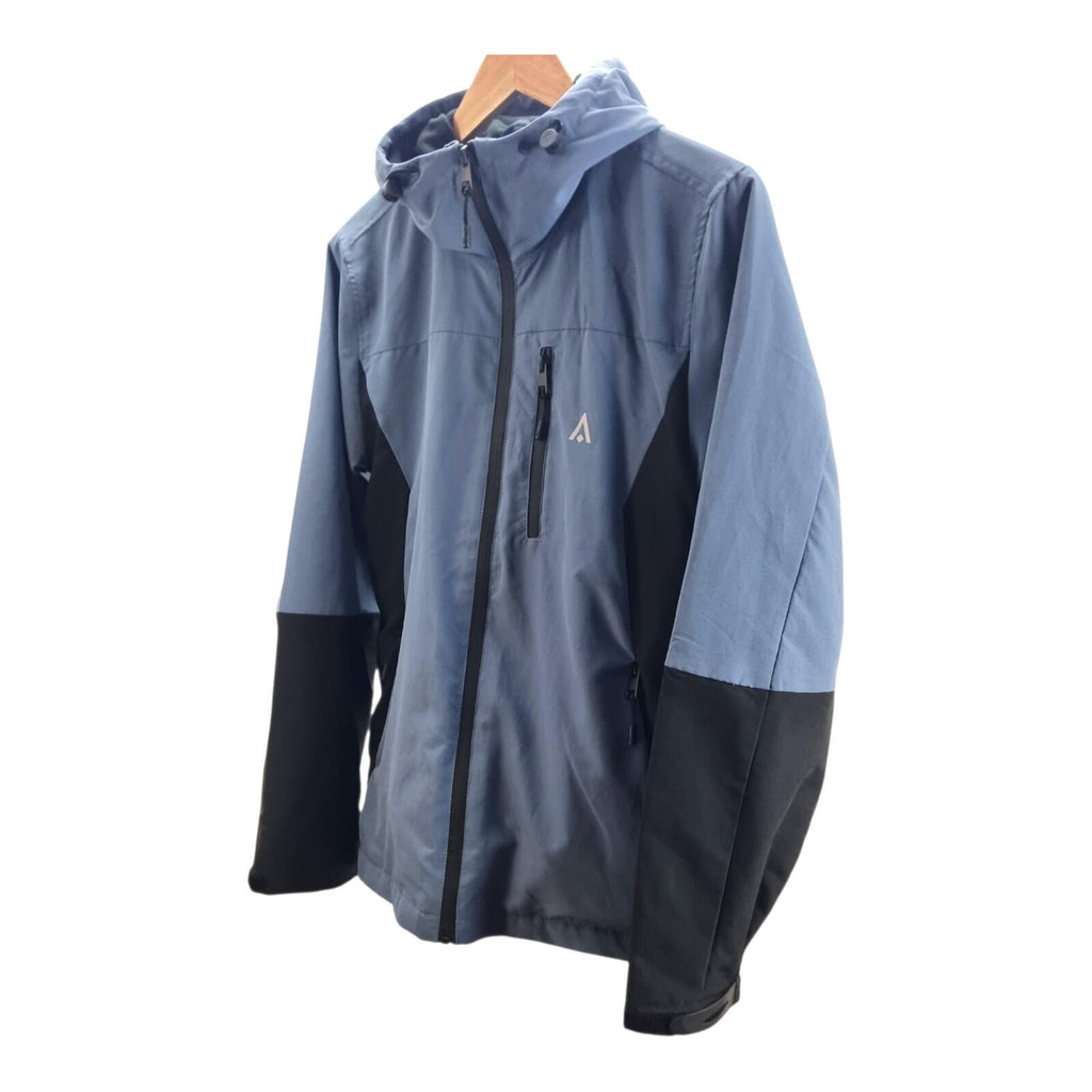 Glacier Point Jacket Men's UK Size S Blue Hooded Softshell Fleece Lined Coat