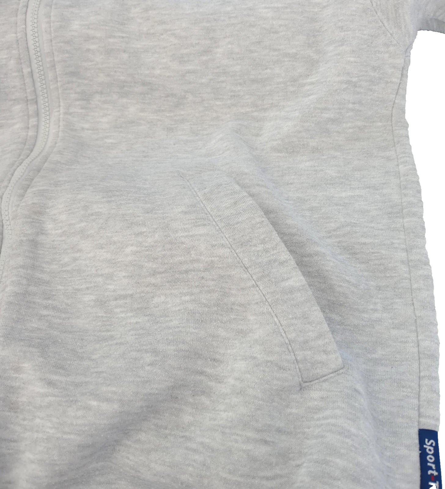USA High School Seniors Hoodie Men's UK Size M Grey Hooded Pockets Zip Front