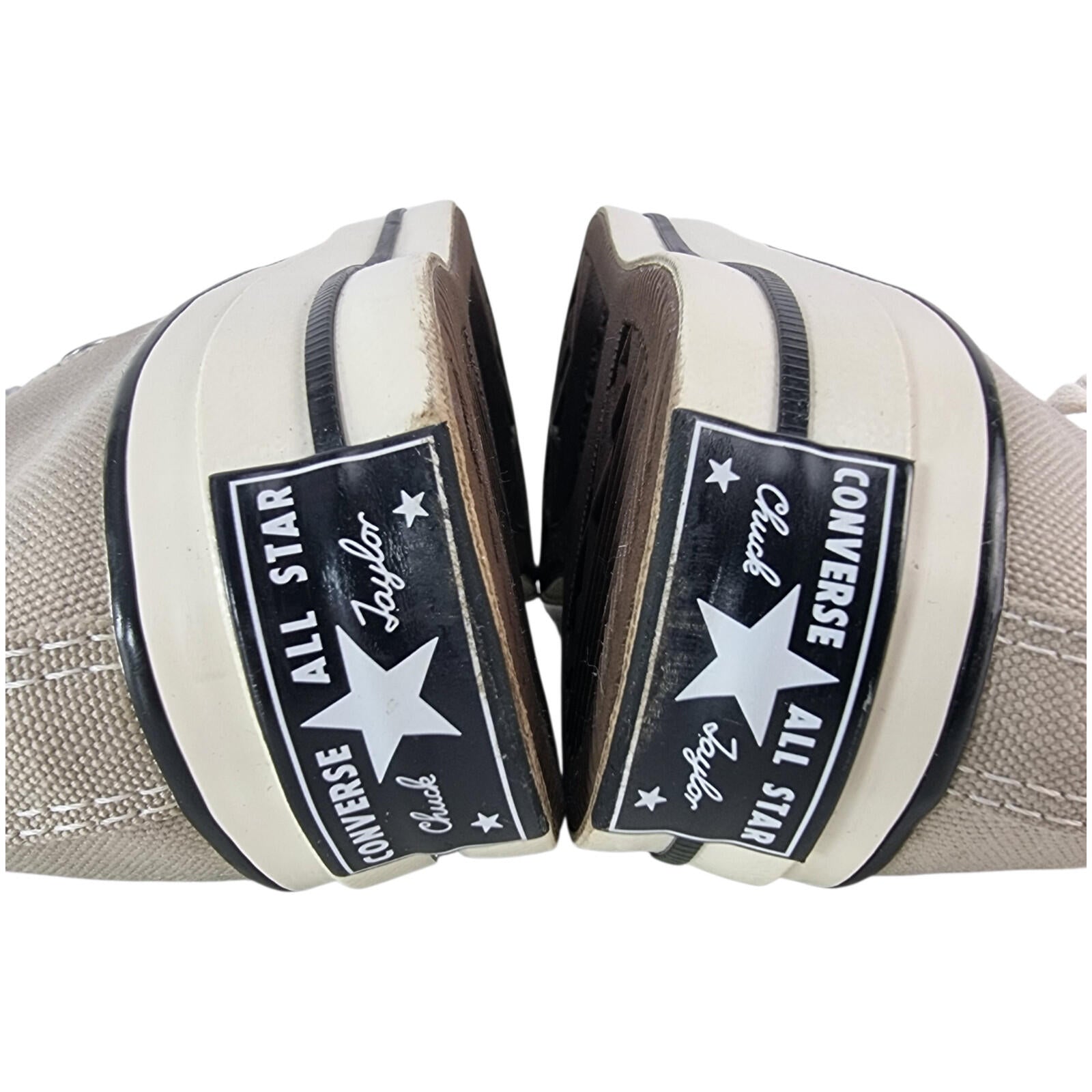 Converse All Star Chuck 70 Hi Top Sneakers Women's UK Size 4 Beige Trainers