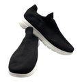 Slip On Walking Shoes Black & Red Non Slip Men’s UK Size 11 EU 46