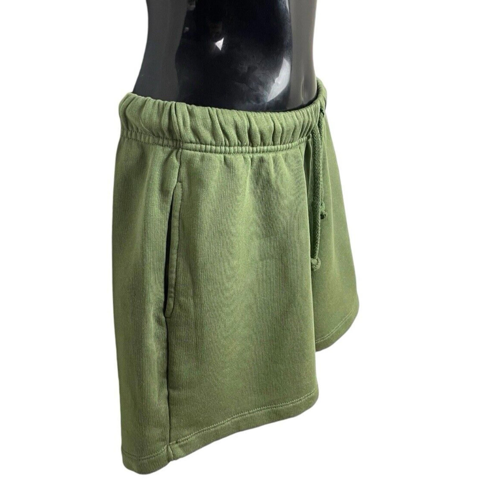 Pull &Bear Pacific Republic Green Shorts Elasticated Waist  Women’s UK Size XS