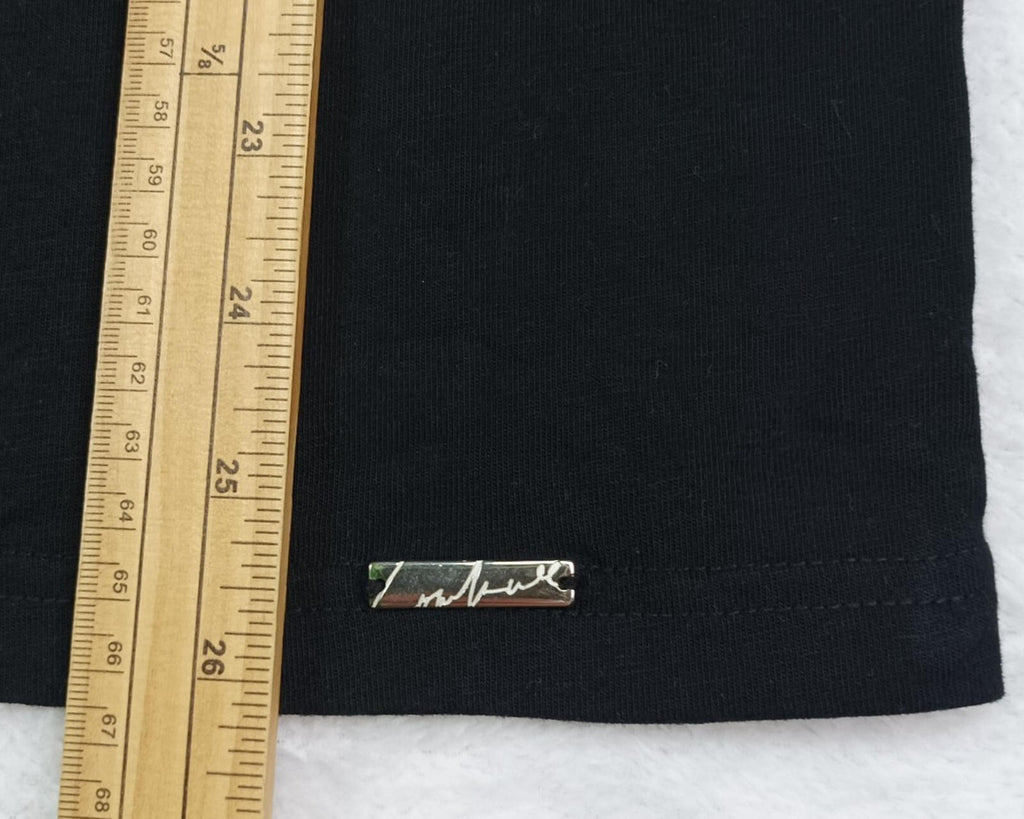 The Couture Club T-Shirt Men's UK Size S Black Crew Neck Graphic Print