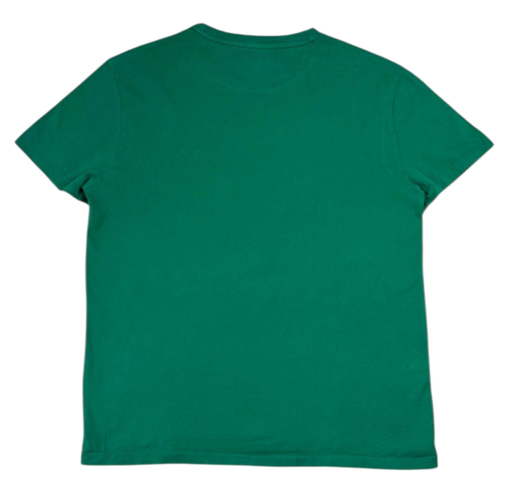Ralph Lauren T-Shirt Men's UK Size M Green Slim Fit Crew Neck Short Sleeve