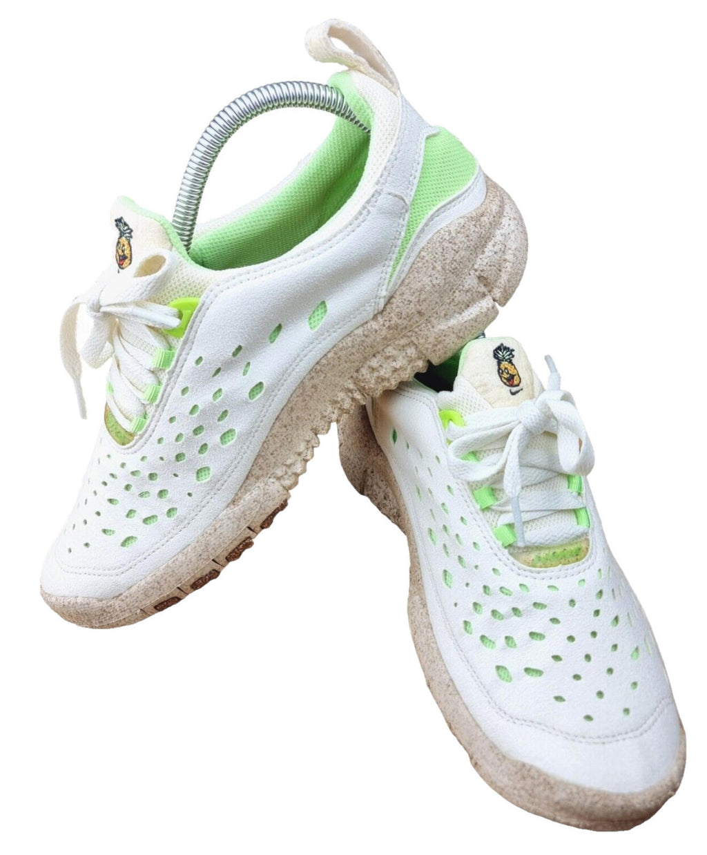 Nike Free Run Trail Men's Trainers UK Size 7 Happy Pineapple Cork Sneakers