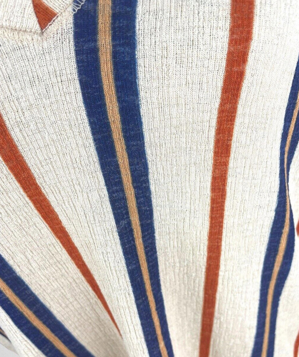 Zara Striped Crop Shirt Blouse Flannel Top Women's UK Size S