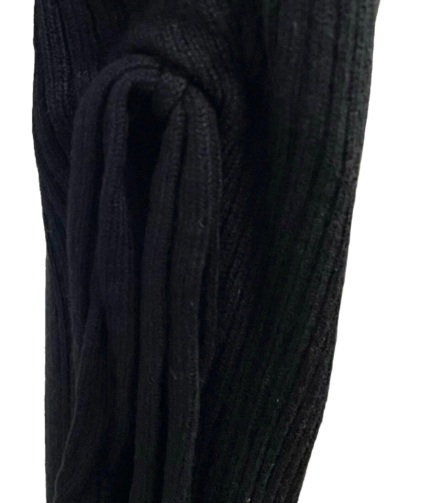 Pull & Bear Black Ribbed Maxi Skirt & Croptop Co Ord Set Women’s UK Size XS