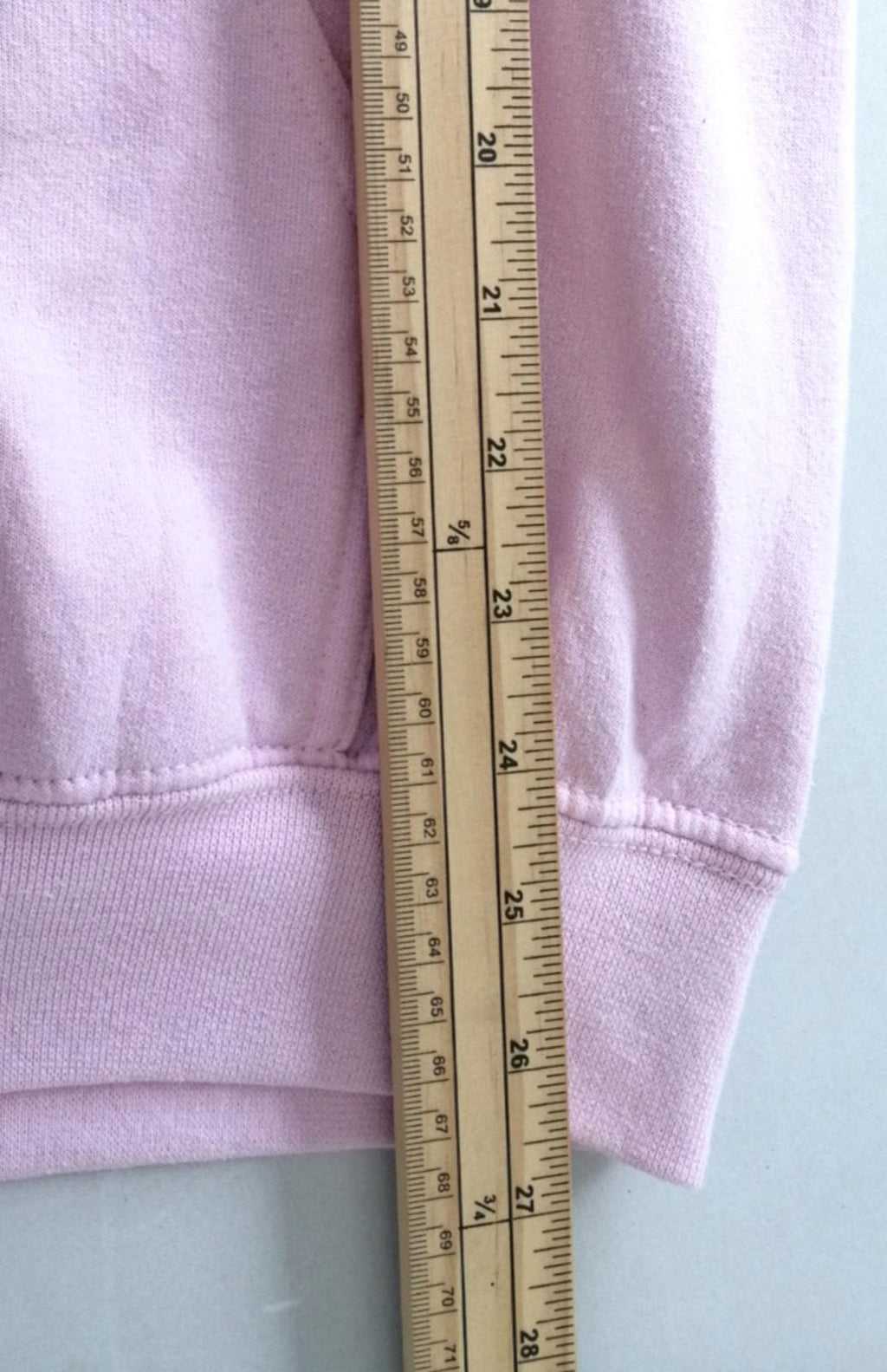 New York City Embroidered Hoodie Men's Size M Pink Jersey Hooded Pockets Sports