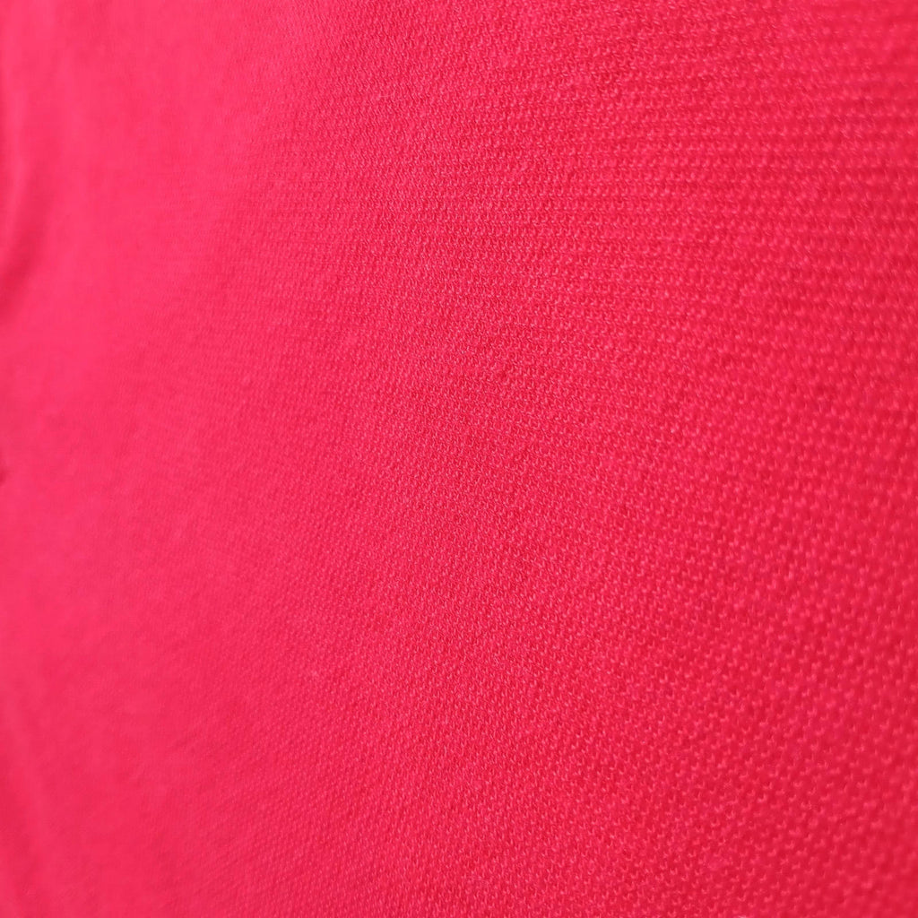 Asics Polo Shirt Men's UK Size S Red Short Sleeve Embroided Logo Cotton Blend