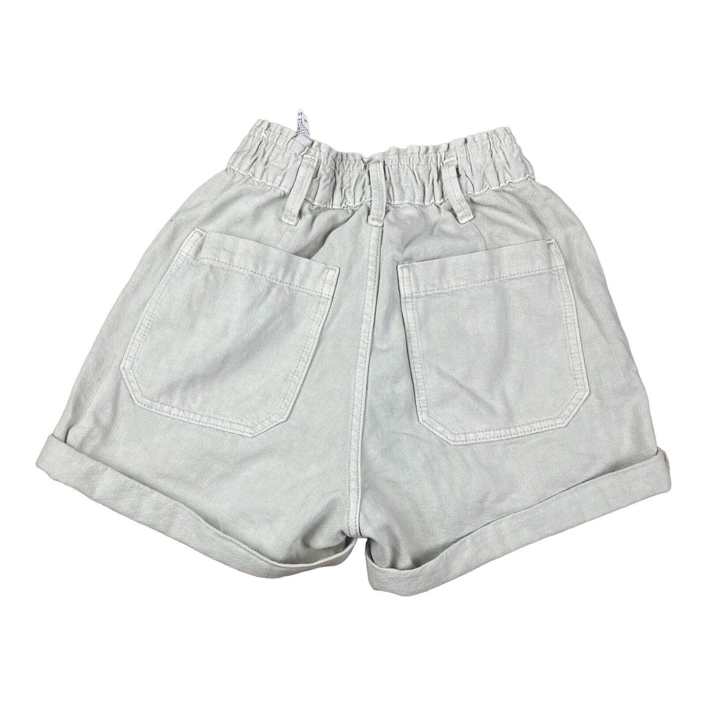 Pull & Bear Cream Denim Cargo Shorts Women’s UK Size S