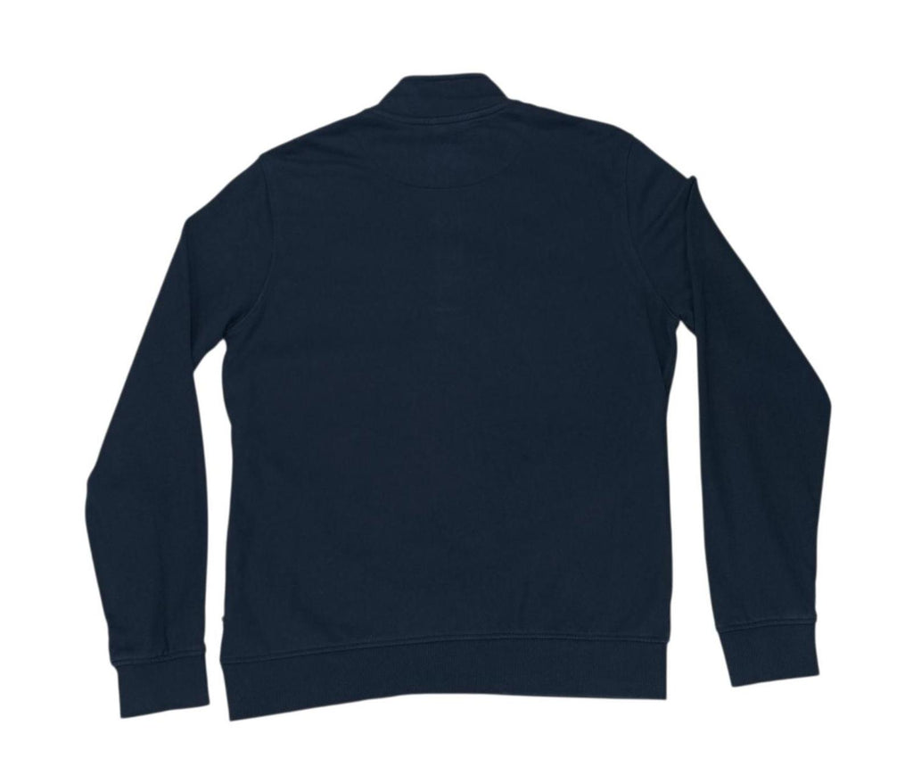 U.S. Polo Assn Sweatshirt Men's UK Size M Blue Jersey Jumper Cotton Pockets Zip