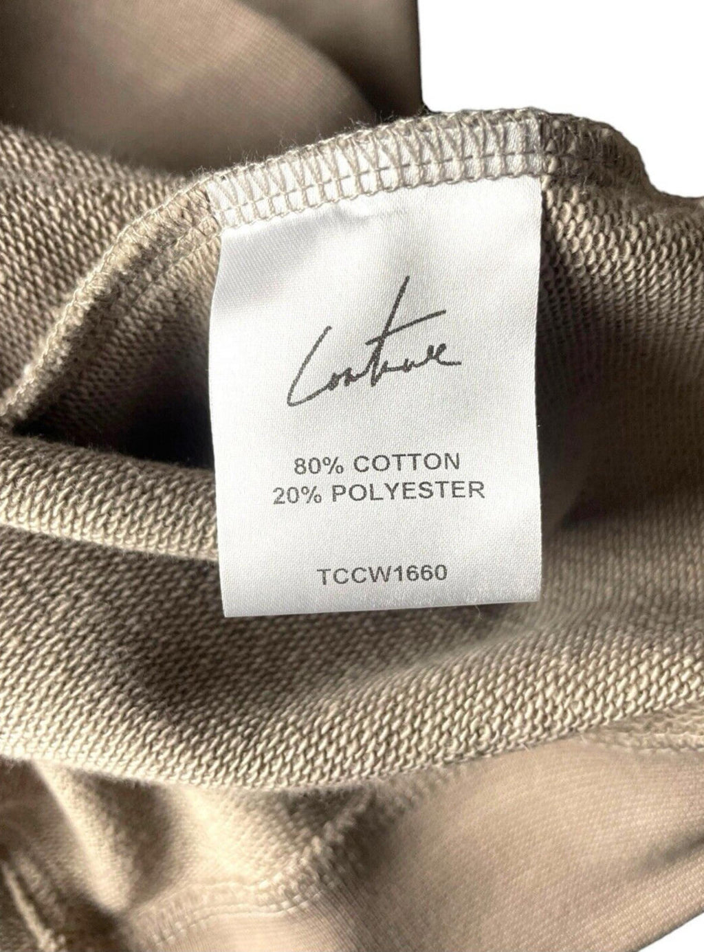 The Couture Club Signature Sweater Oversized Unlined Women’s UK Size XXS