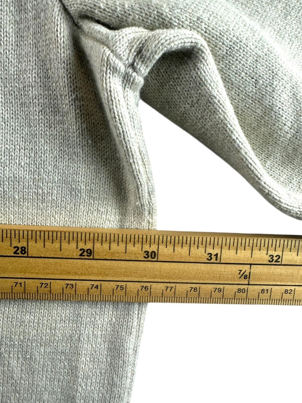 Nautica Knit Jumper Men's UK Size 5XL Beige 100% Cotton Embroidered V-Neck