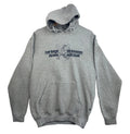 Devils Softball Hoodie Men's UK Size M Grey Hooded Jersey Pocket Drawstring