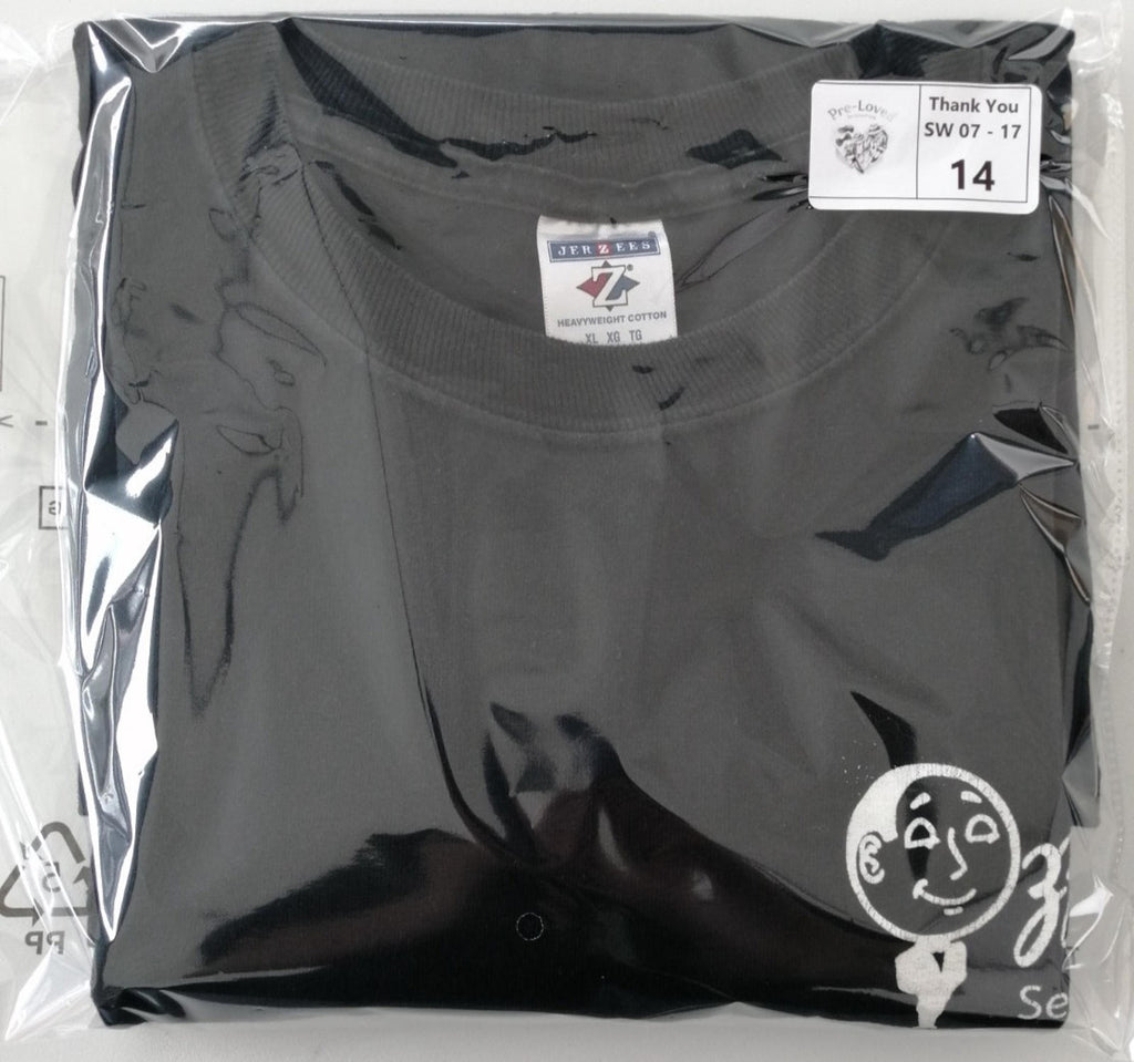 Staff Venue Graphic Print T-Shirt Men's Size XL Black Crew Neck 100% Cotton
