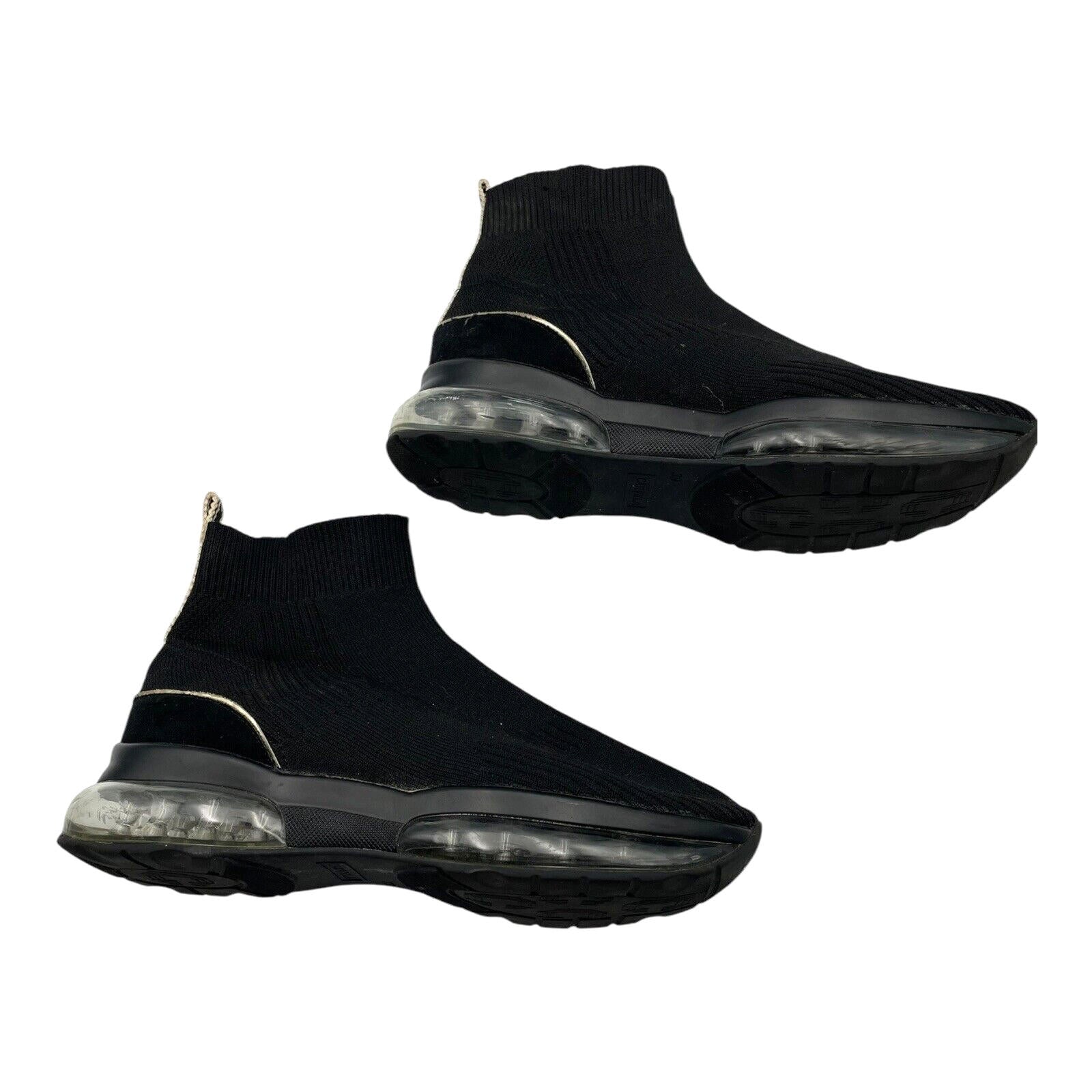 Carvela Black Sock Boots Bubble Sole Women’s UK Size 6 EU 39