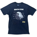 Star Wars T-Shirt Men's UK Size Medium M Black Death Star Graphic Print
