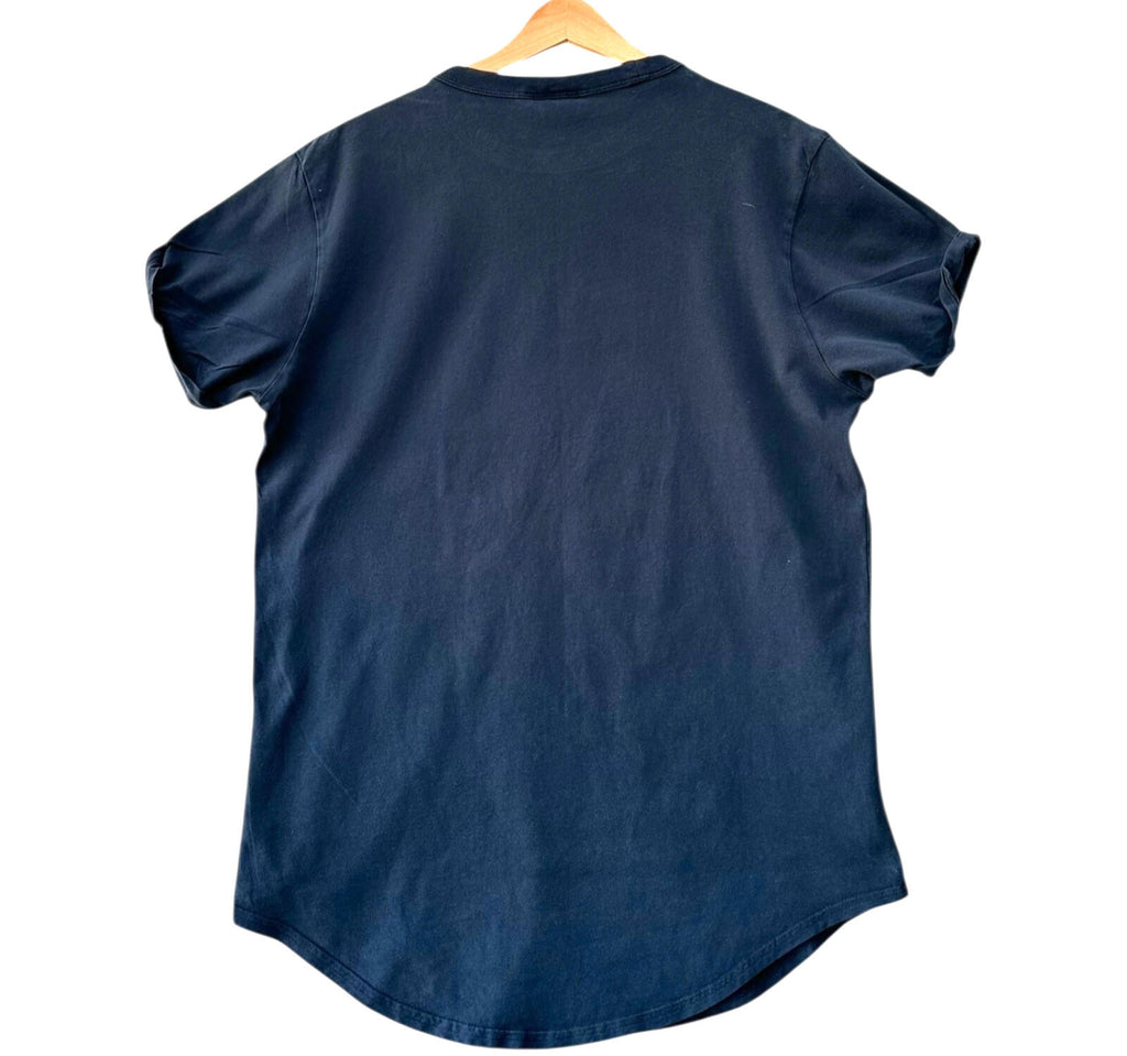 G-Star Raw T-Shirt Men's UK Size M Dark Grey Jersey 100% Cotton Crew Neck Summer