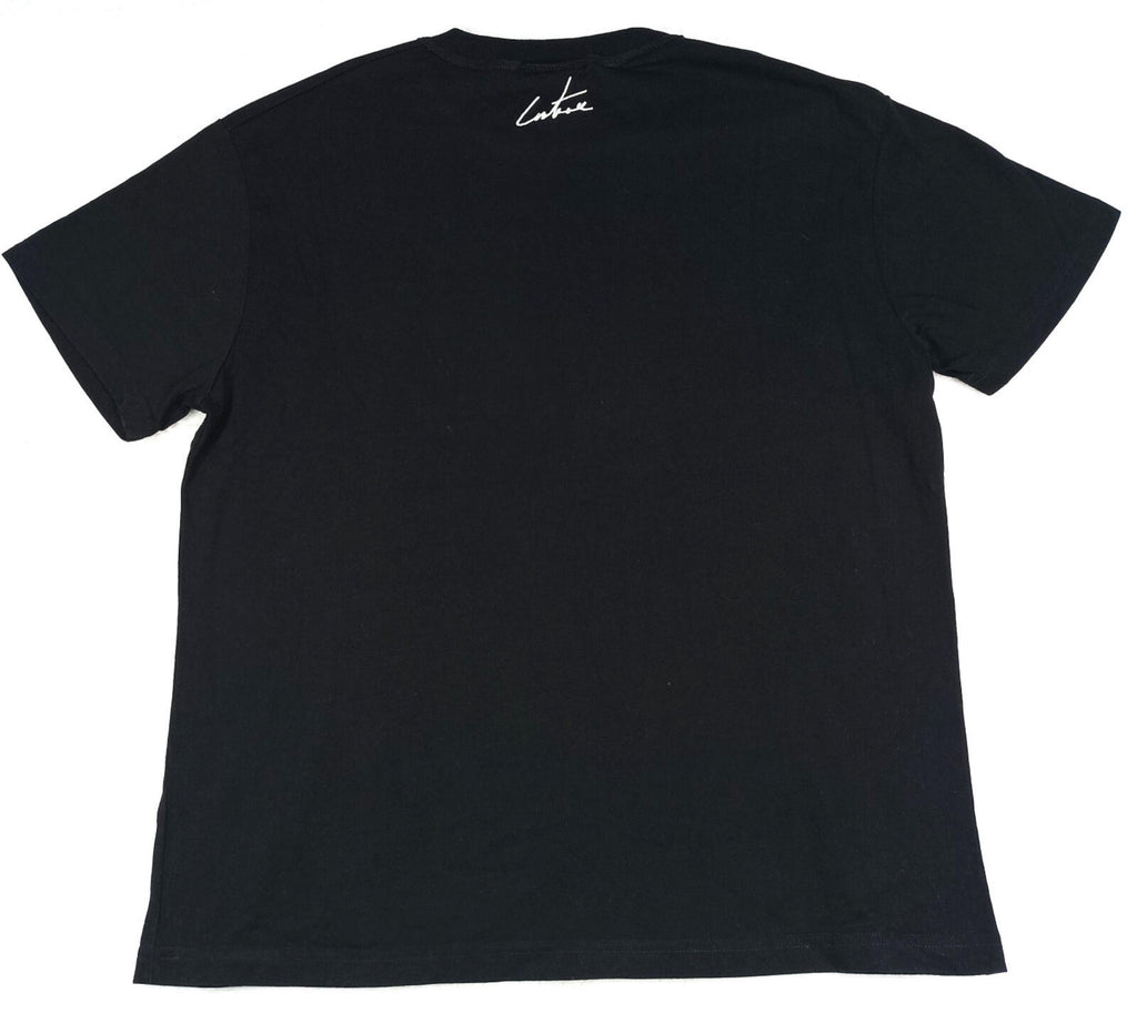 The Couture Club T-Shirt Men's UK Size S Black Crew Neck Graphic Print