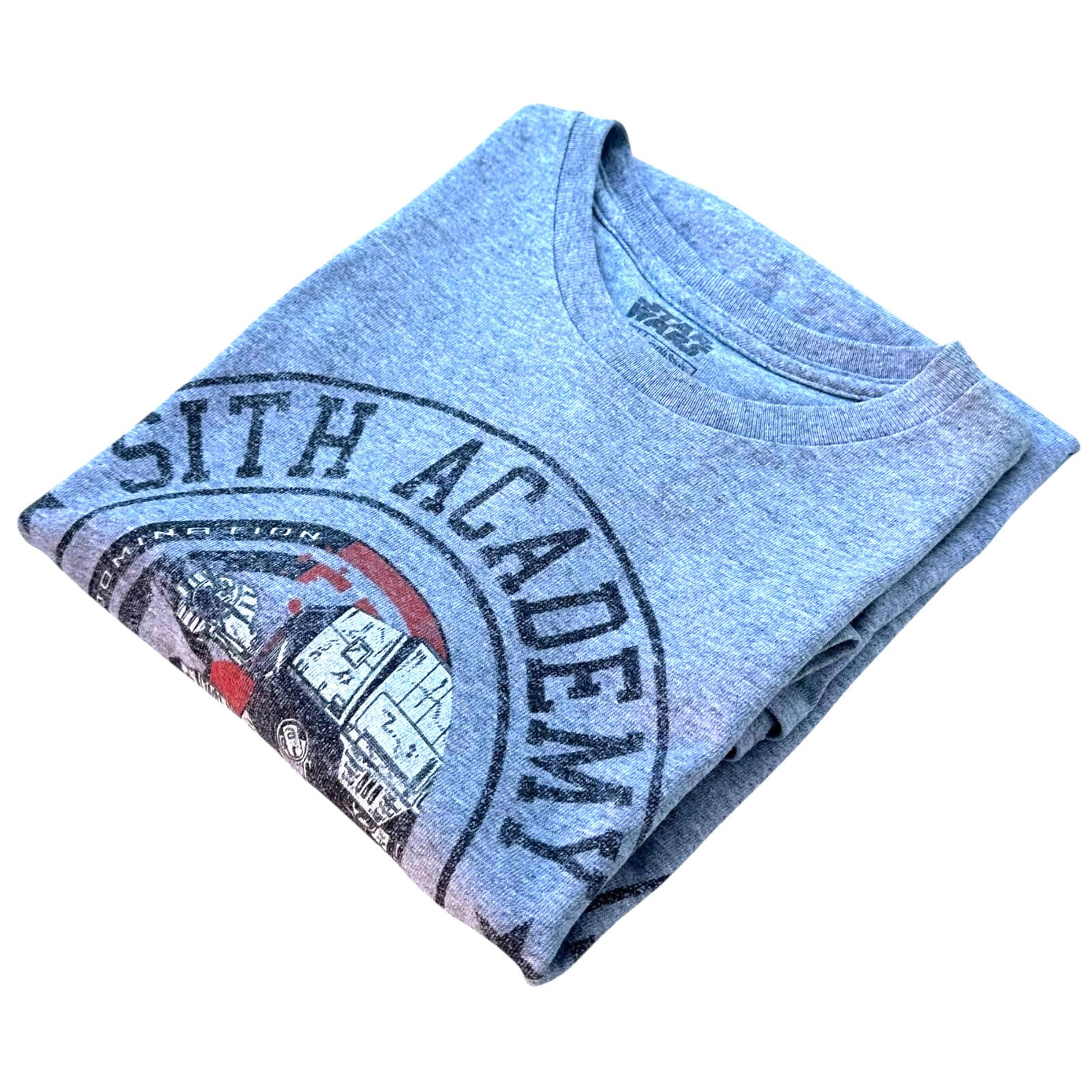 Star Wars T-Shirt Men's UK Size M Grey Imperial Alumni Crew Neck Graphic Print