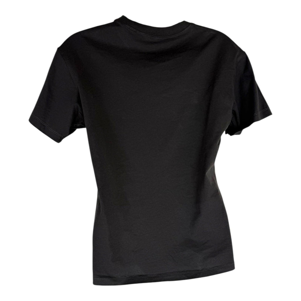 Divided Black Harvard T-shirt Oversized 100% Cotton Women’s UK Size XXS