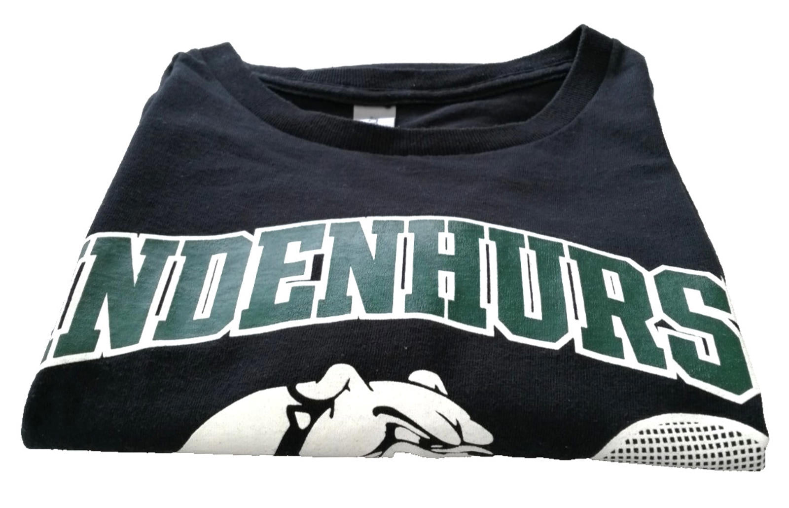 Lindenhurst Badminton Graphic Print T-Shirt Men's Size XL Black 100% Cotton