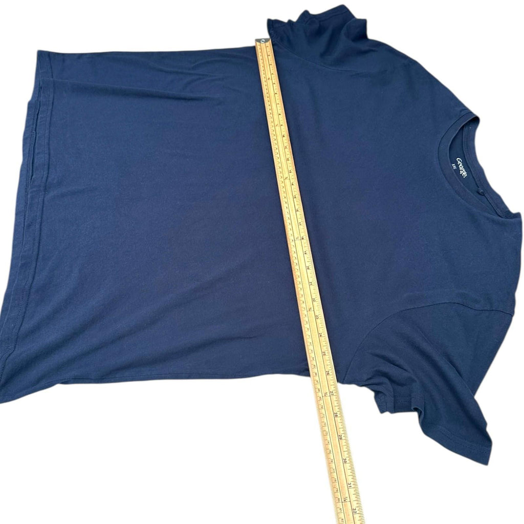 George T-Shirt Men's UK Size 2XL Blue Short Sleeve Crew Neck 100% Cotton