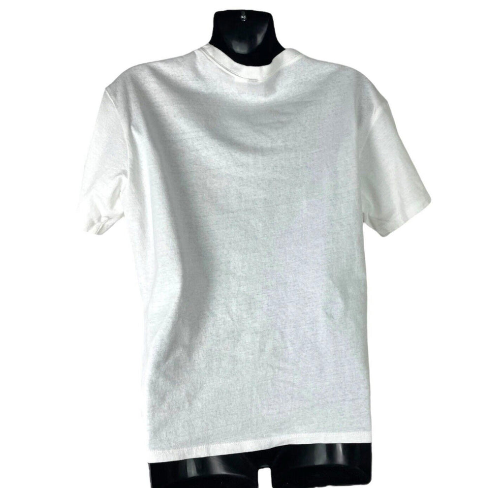 Divided White Oversized Printed T-Shirt Sublime Women’s UK Size XXS
