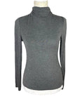 New Look Turtle Neck Top Women’s UK Size 14 Grey Slim Fit Roll Neck Long Sleeve