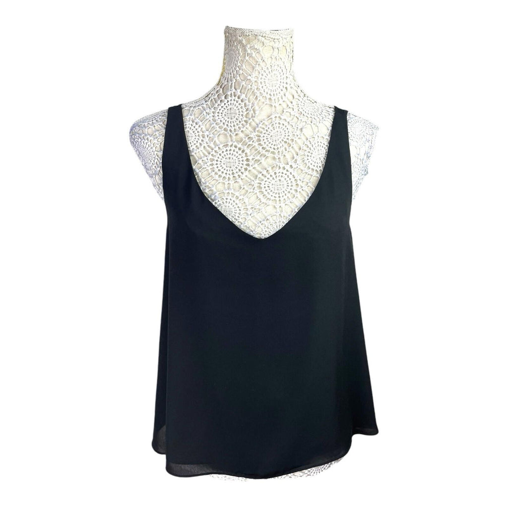 River Island Black Lightweight Vest Top Women’s UK Size 12