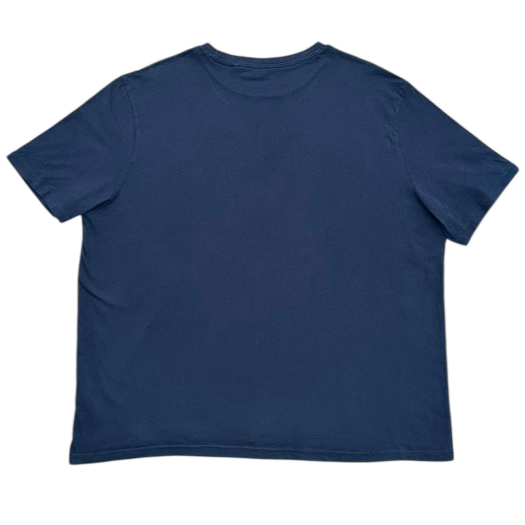 George T-Shirt Men's UK Size 2XL Blue Short Sleeve Crew Neck 100% Cotton