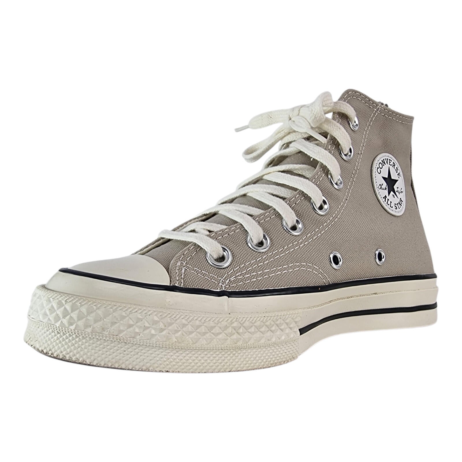 Converse All Star Chuck 70 Hi Top Sneakers Women's UK Size 4 Beige Trainers