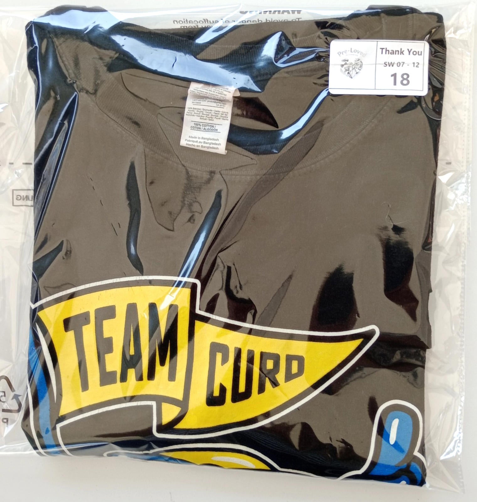 Culvers Restaurant T-Shirt Women's UK Size L Black Crew Neck Team Curd USA