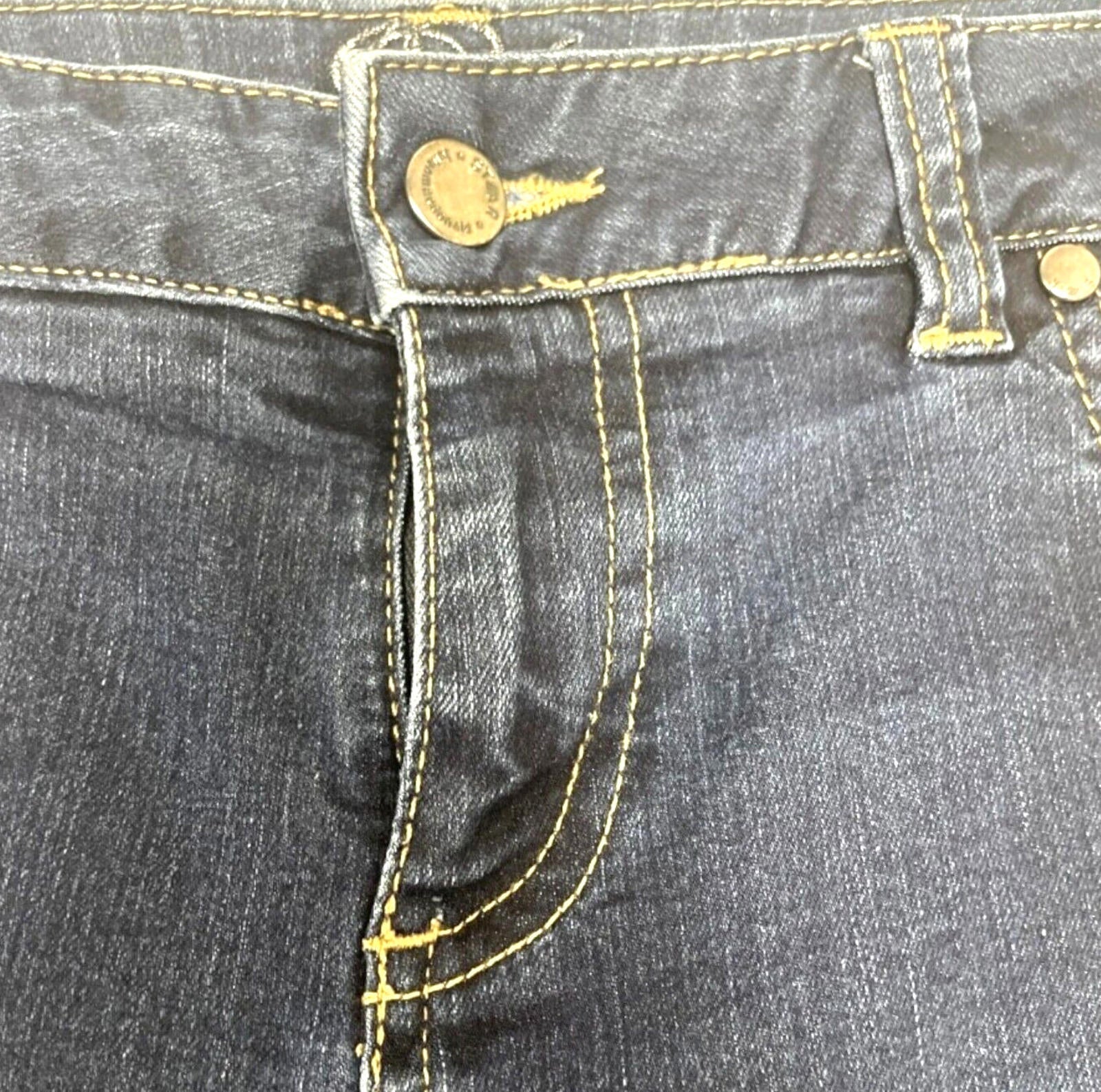JM Star Denim Jeans Dark Blue Skinny Fit W30 L28 Women's UK Size 10